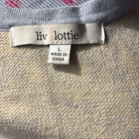 Live & Lottie Retro Floral Sweater Set L - Picture 7 of 8